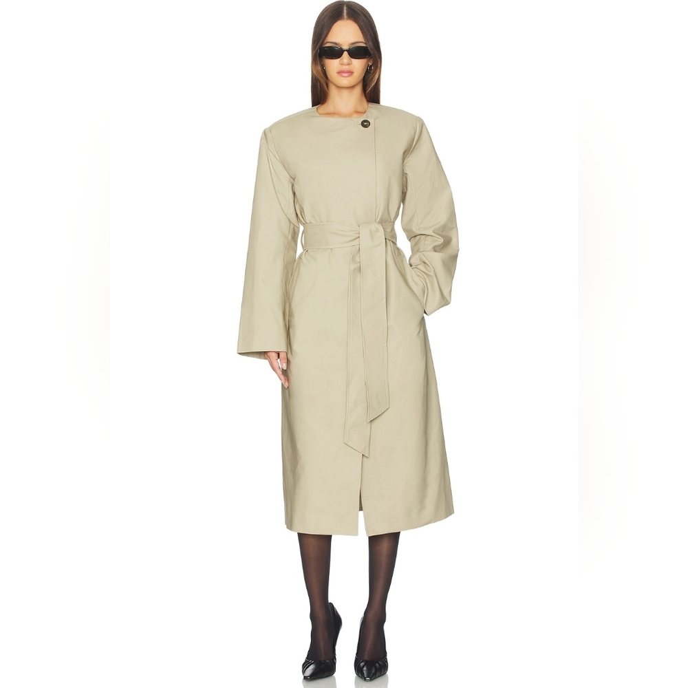 SRG Hudson Coat in Dark Grey Beige